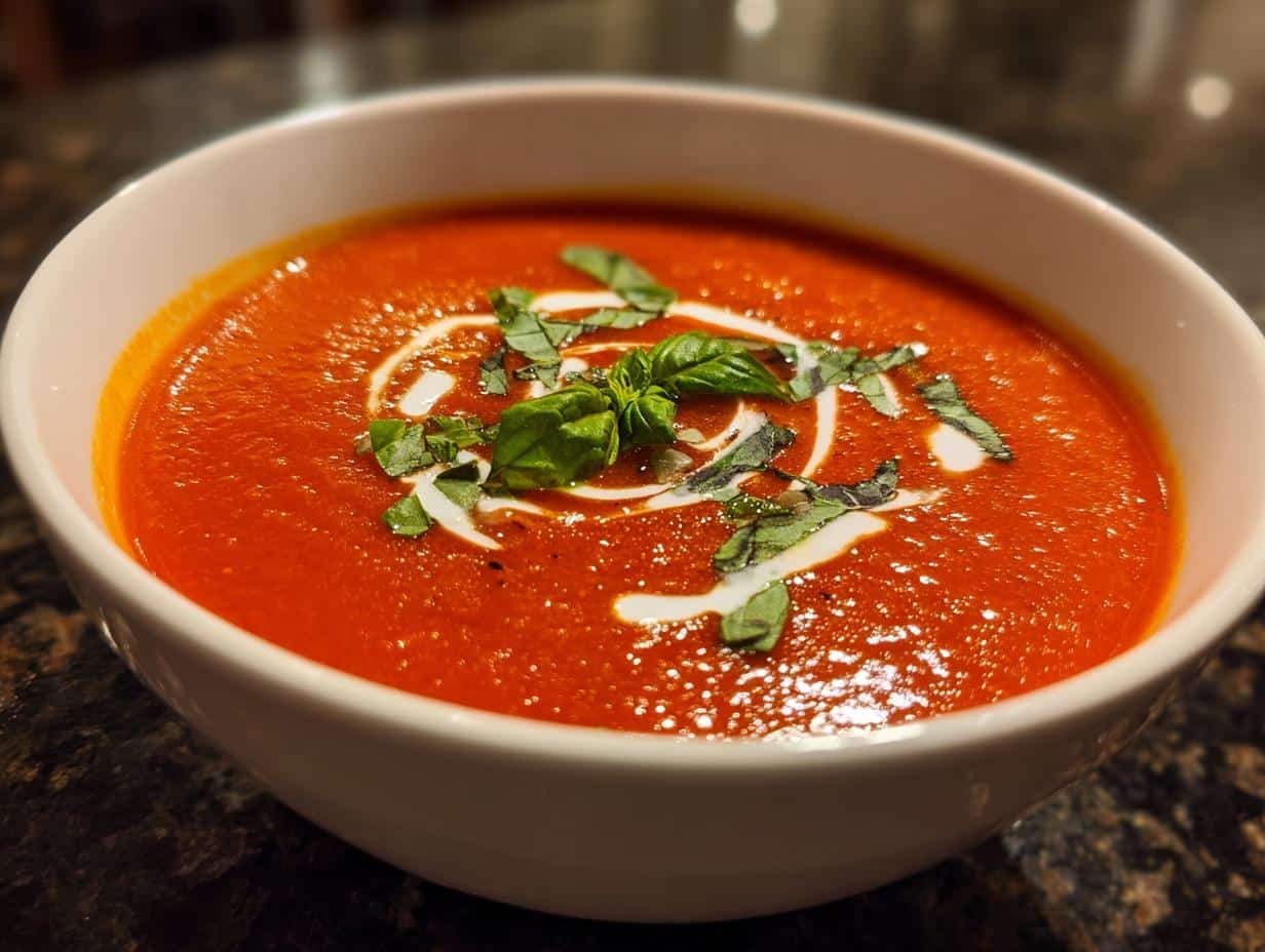 Classic tomato soup - detail 4