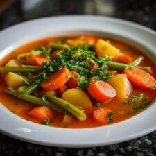 Hearty Classic Vegetable Soup Recipe in Just 30 Minutes