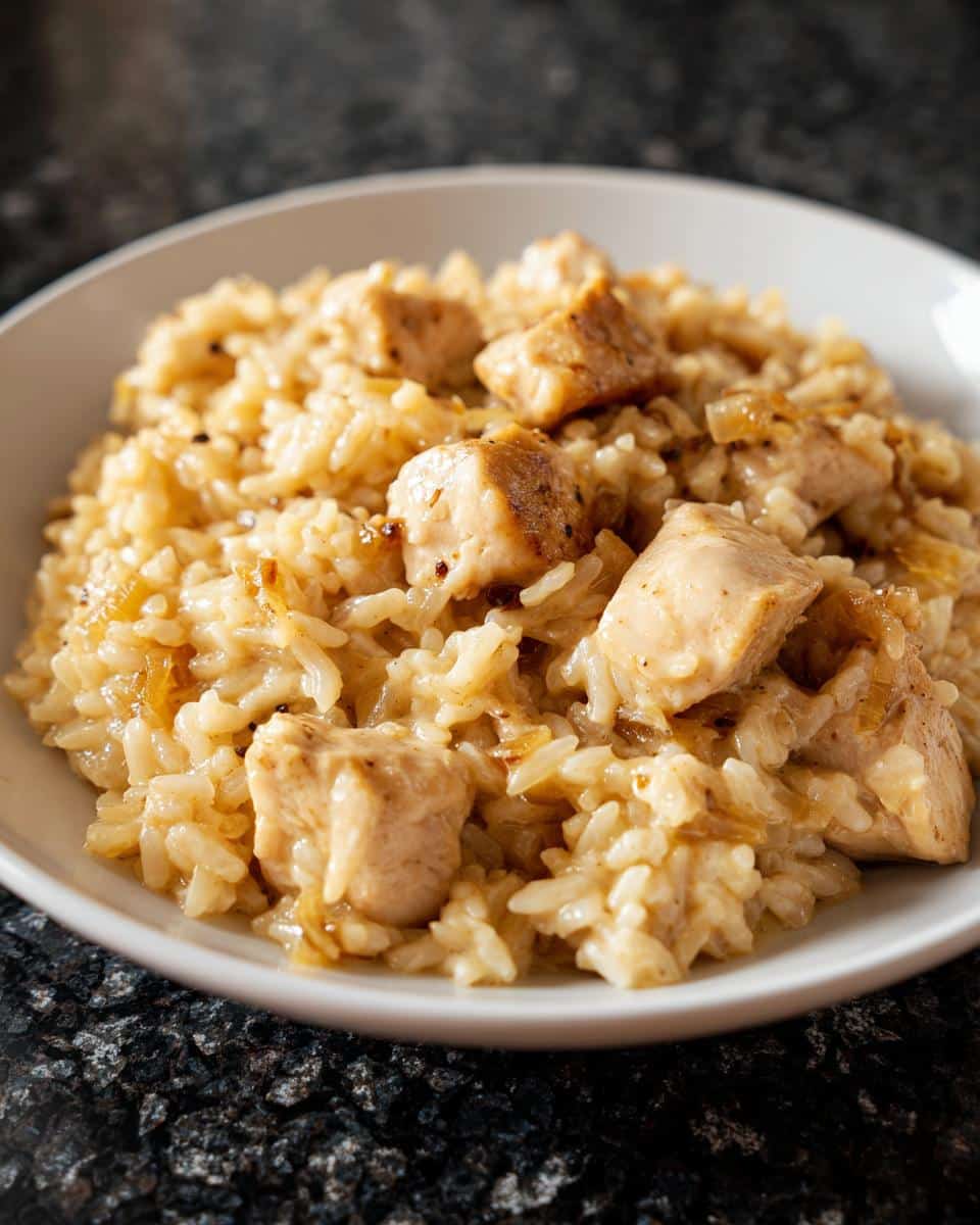 Creamy chicken and rice - detail 1