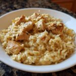 Creamy chicken and rice