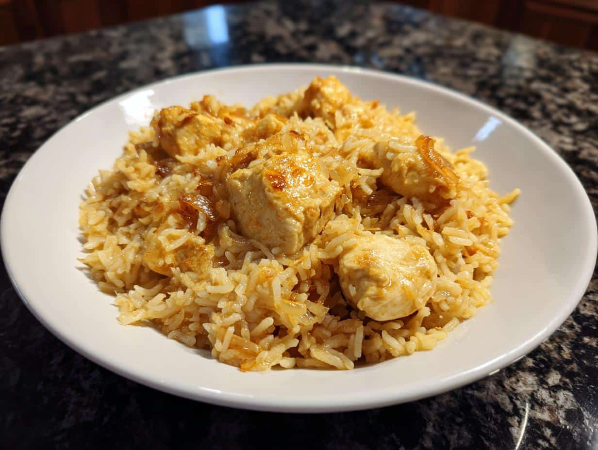 Creamy chicken and rice - detail 3