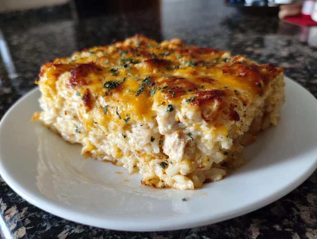 Creamy chicken casserole