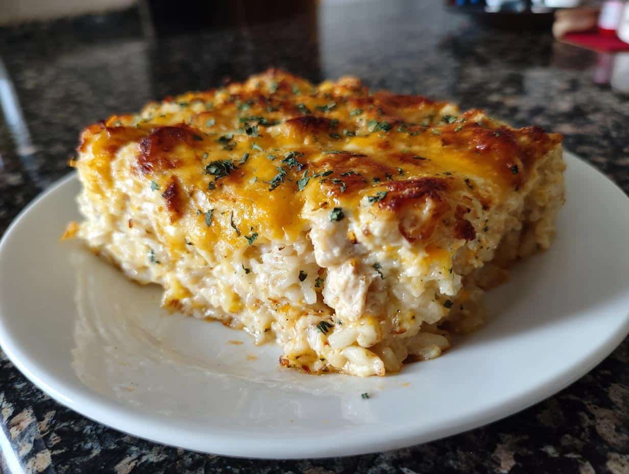 Creamy chicken casserole
