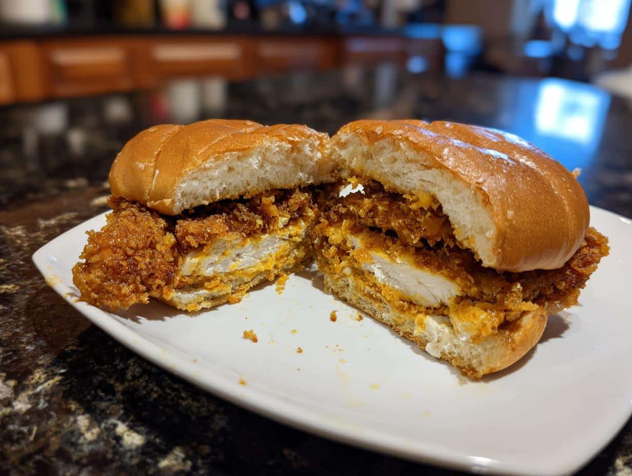 Crispy Chicken Burger - detail 1