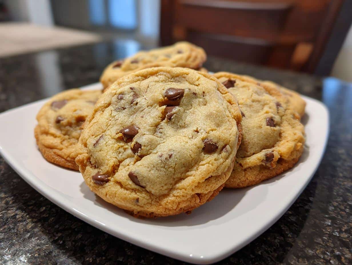 Crispy chocolate chip cookies - detail 1