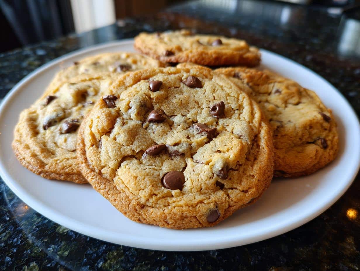 Crispy chocolate chip cookies - detail 3