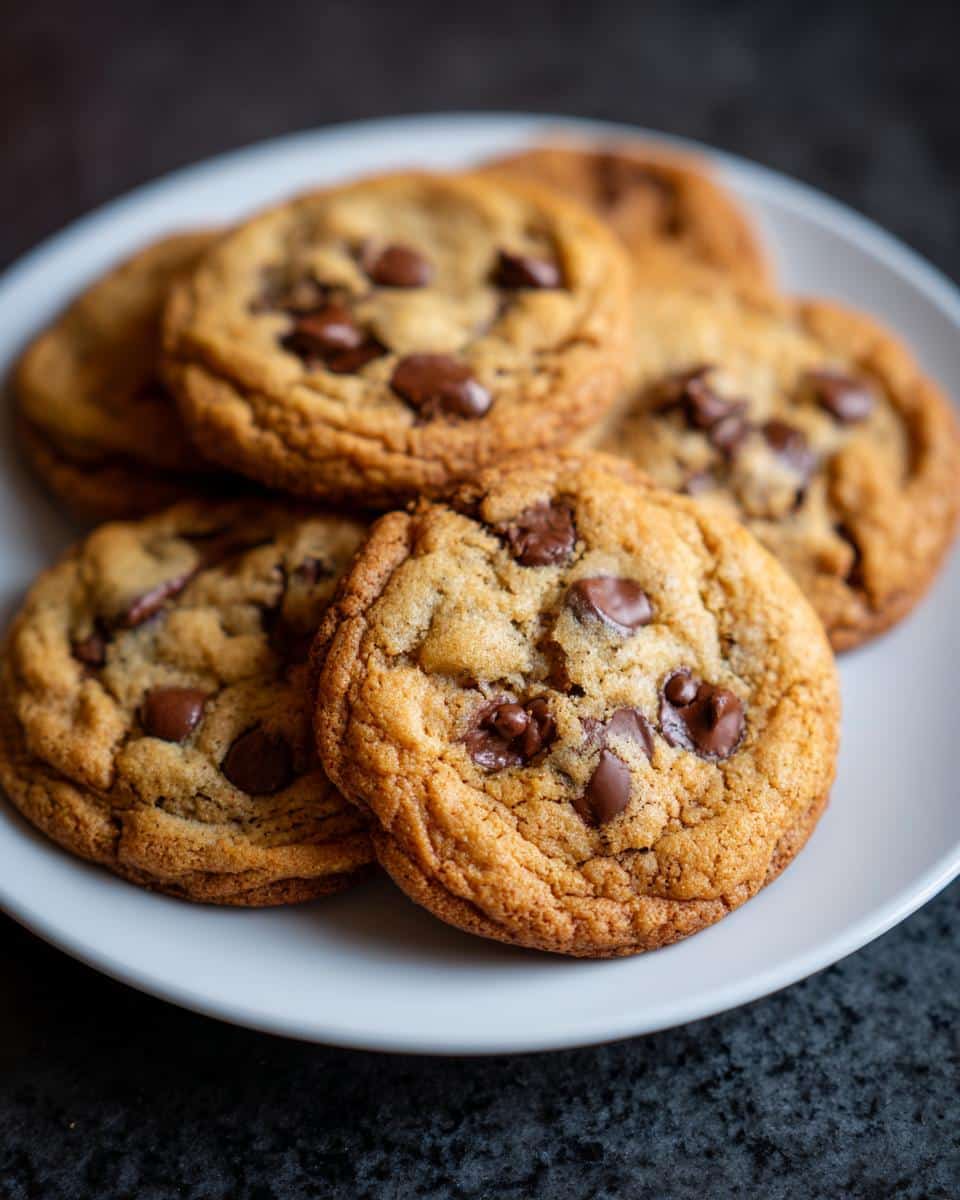 Crispy chocolate chip cookies - detail 4