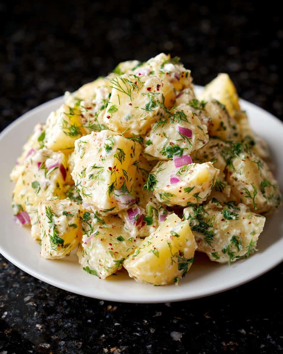 Dill potato salad - detail 2