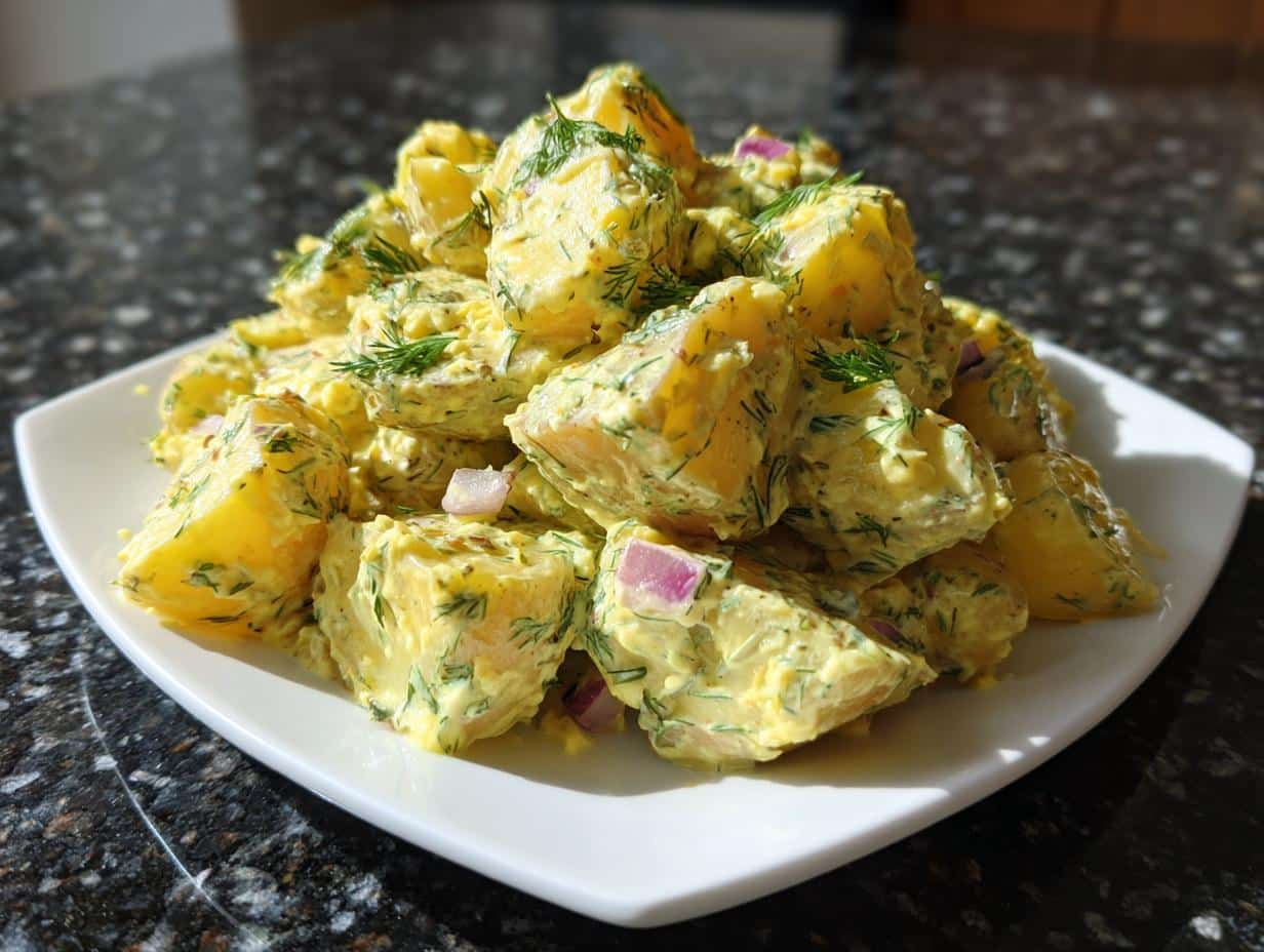 Dill potato salad - detail 3