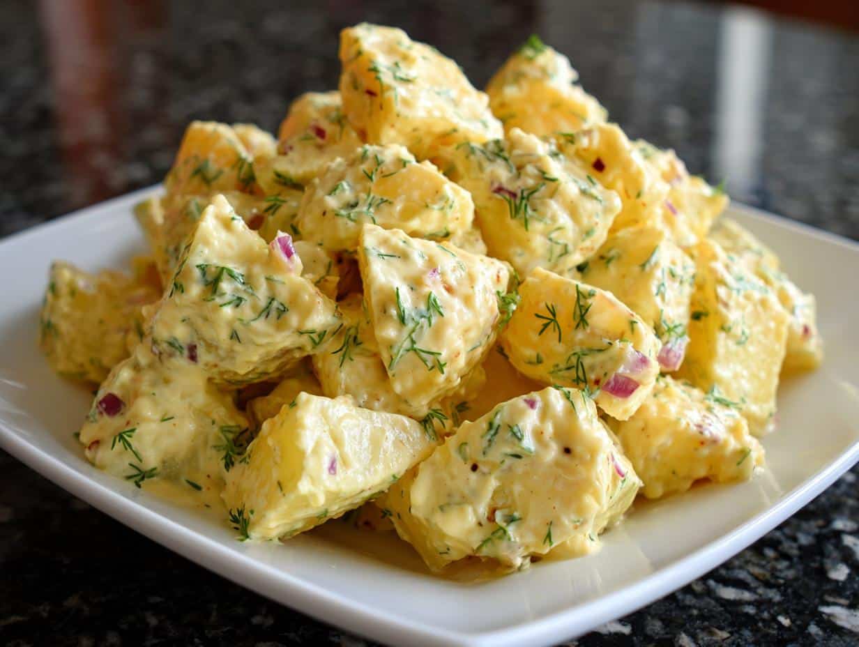Dill potato salad
