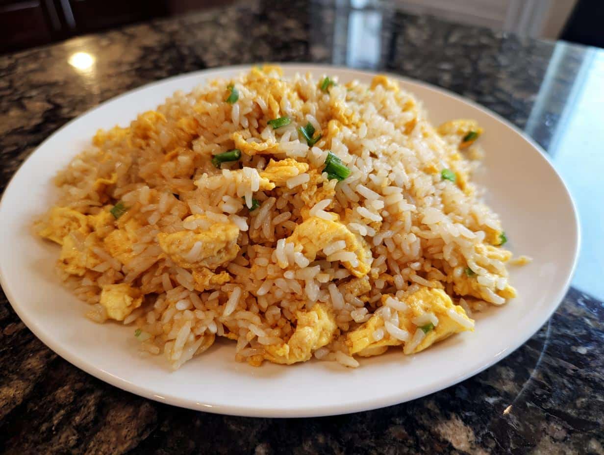 Egg fried rice - detail 3