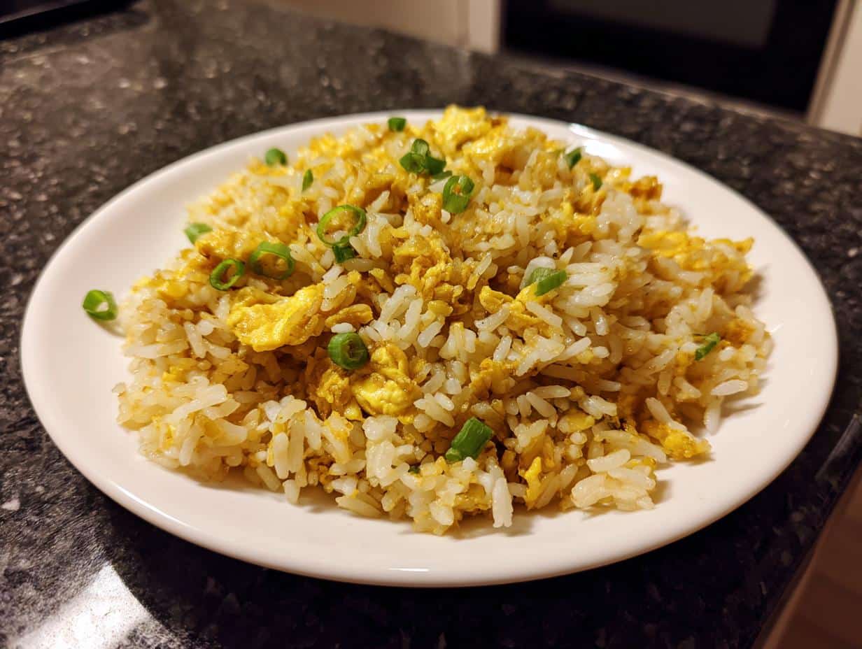Egg fried rice - detail 4