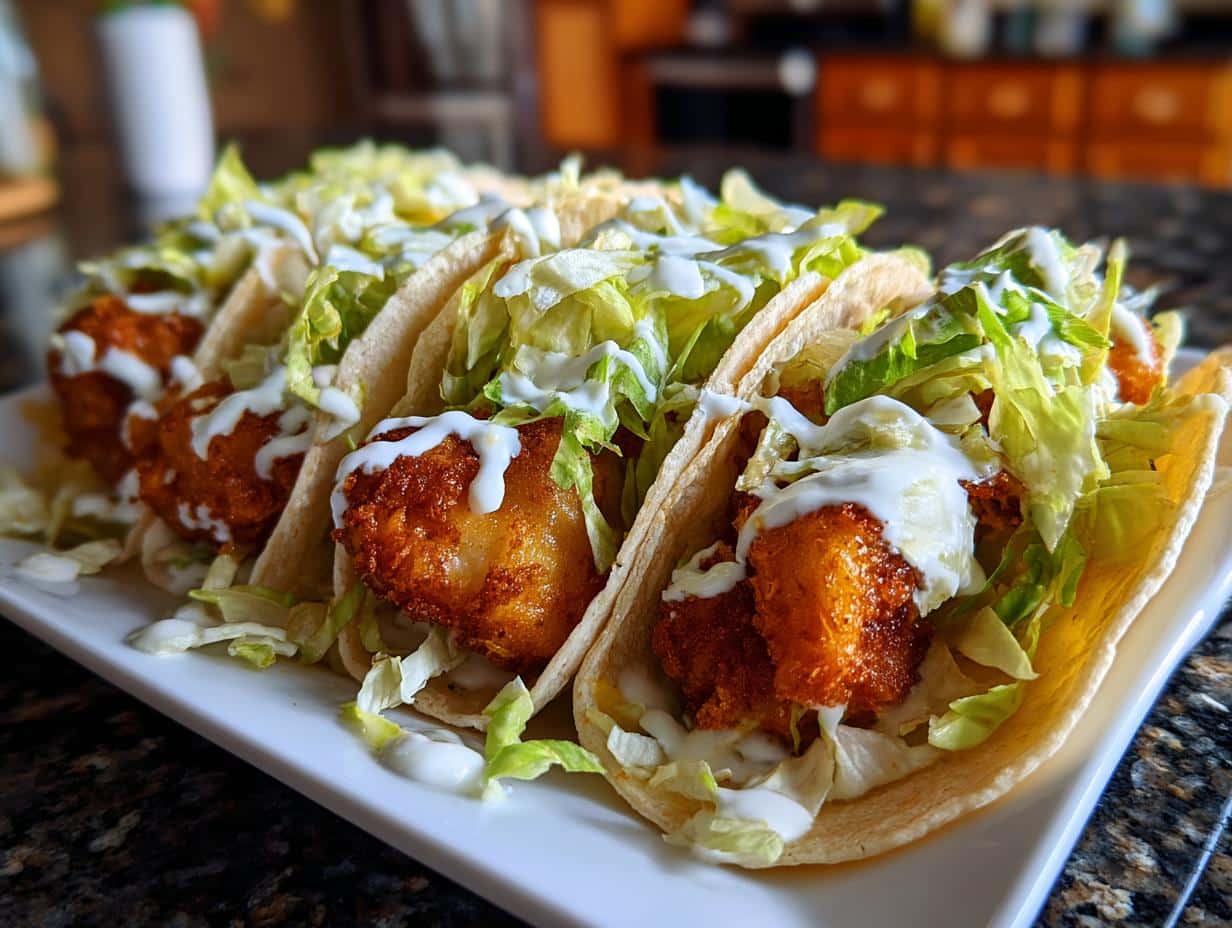 Fish tacos - detail 1