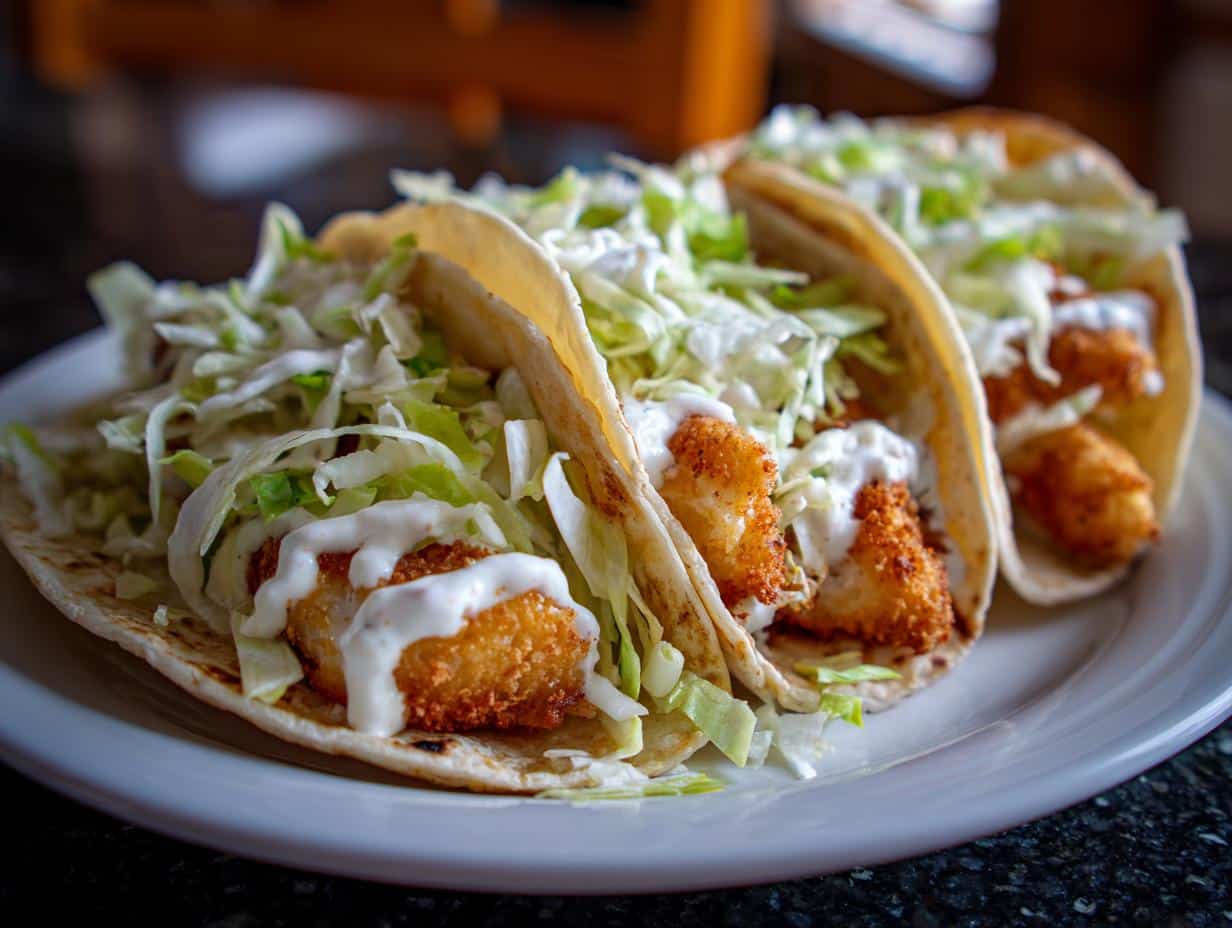 Fish tacos - detail 3