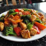 Garlic chicken stir fry