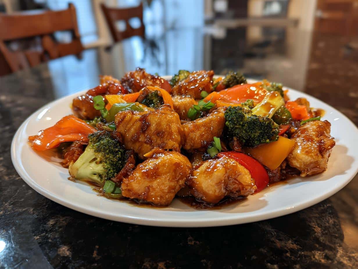 Garlic chicken stir fry - detail 4