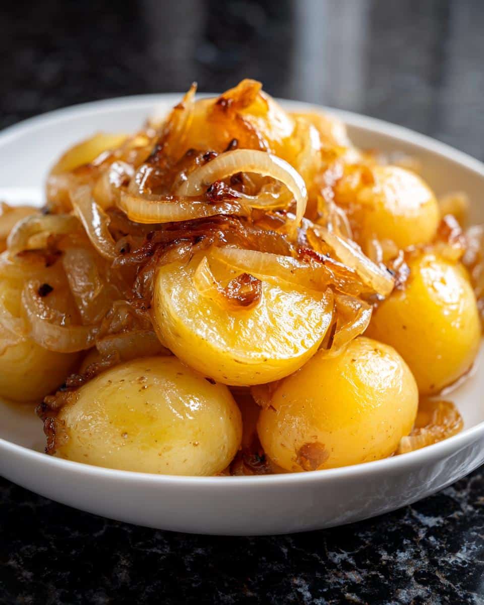 German potato salad - detail 1