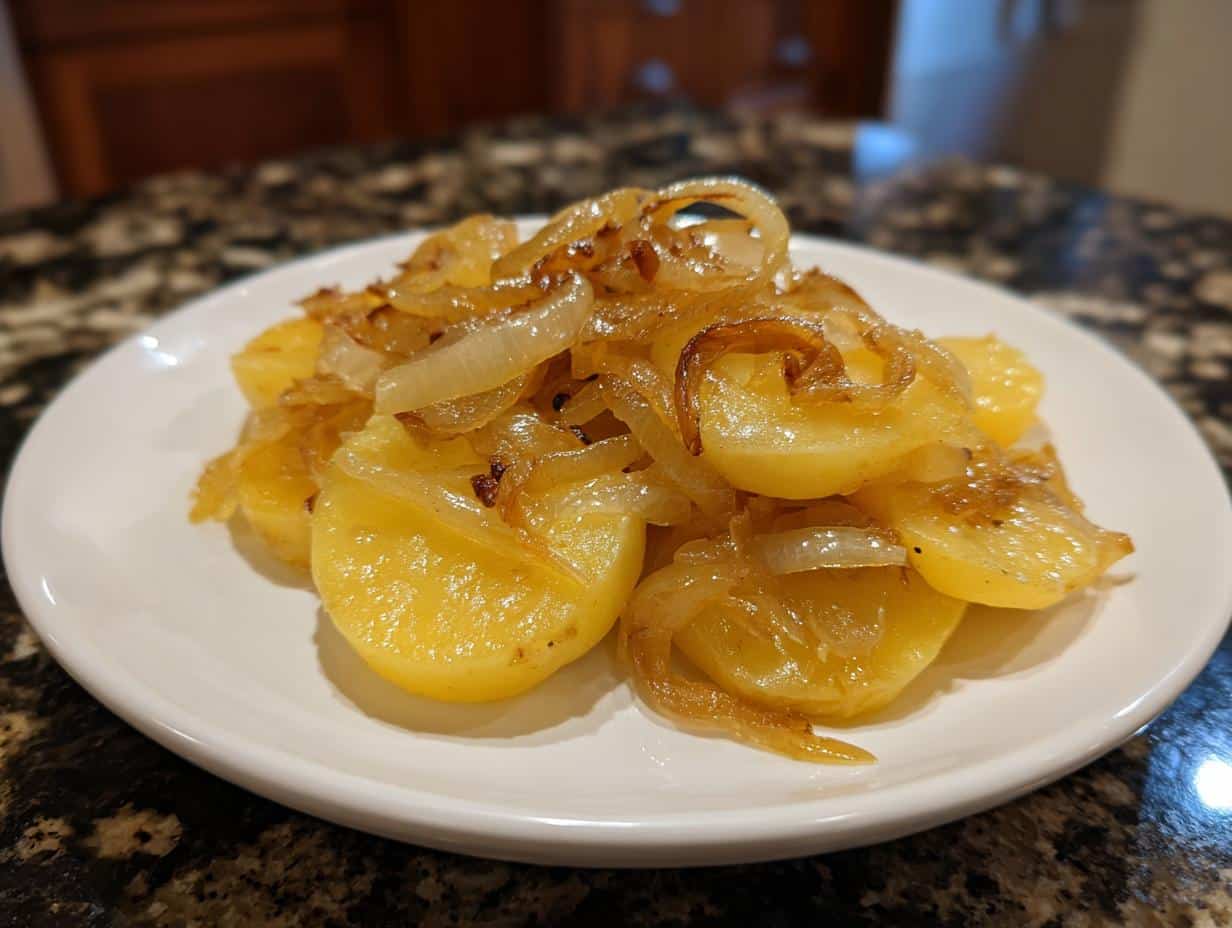 German potato salad - detail 3