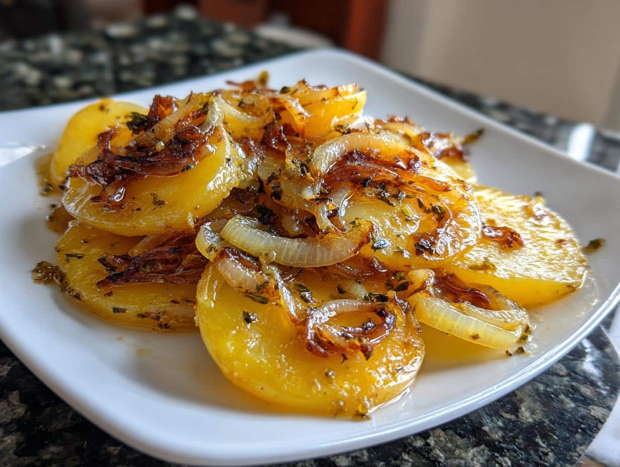 German potato salad - detail 4