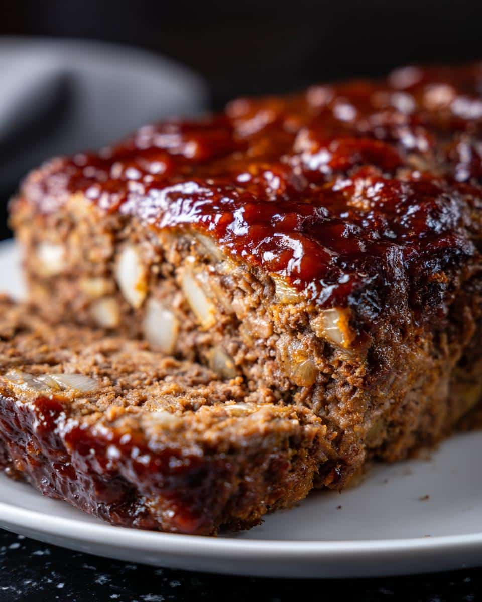 Glazed meatloaf - detail 4