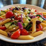 Greek pasta salad