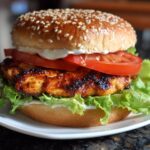 Grilled Chicken Burger