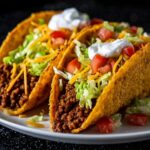 Ground beef tacos