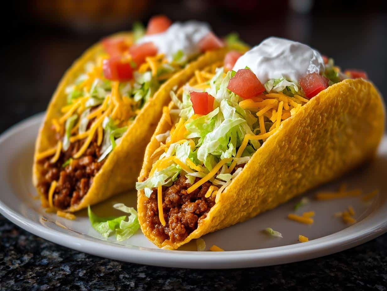 Ground beef tacos - detail 3