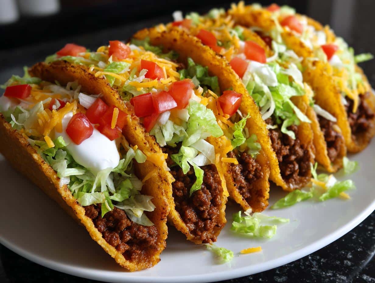 Ground beef tacos - detail 4