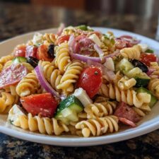 20-Minute Italian Pasta Salad That Always Disappears Fast