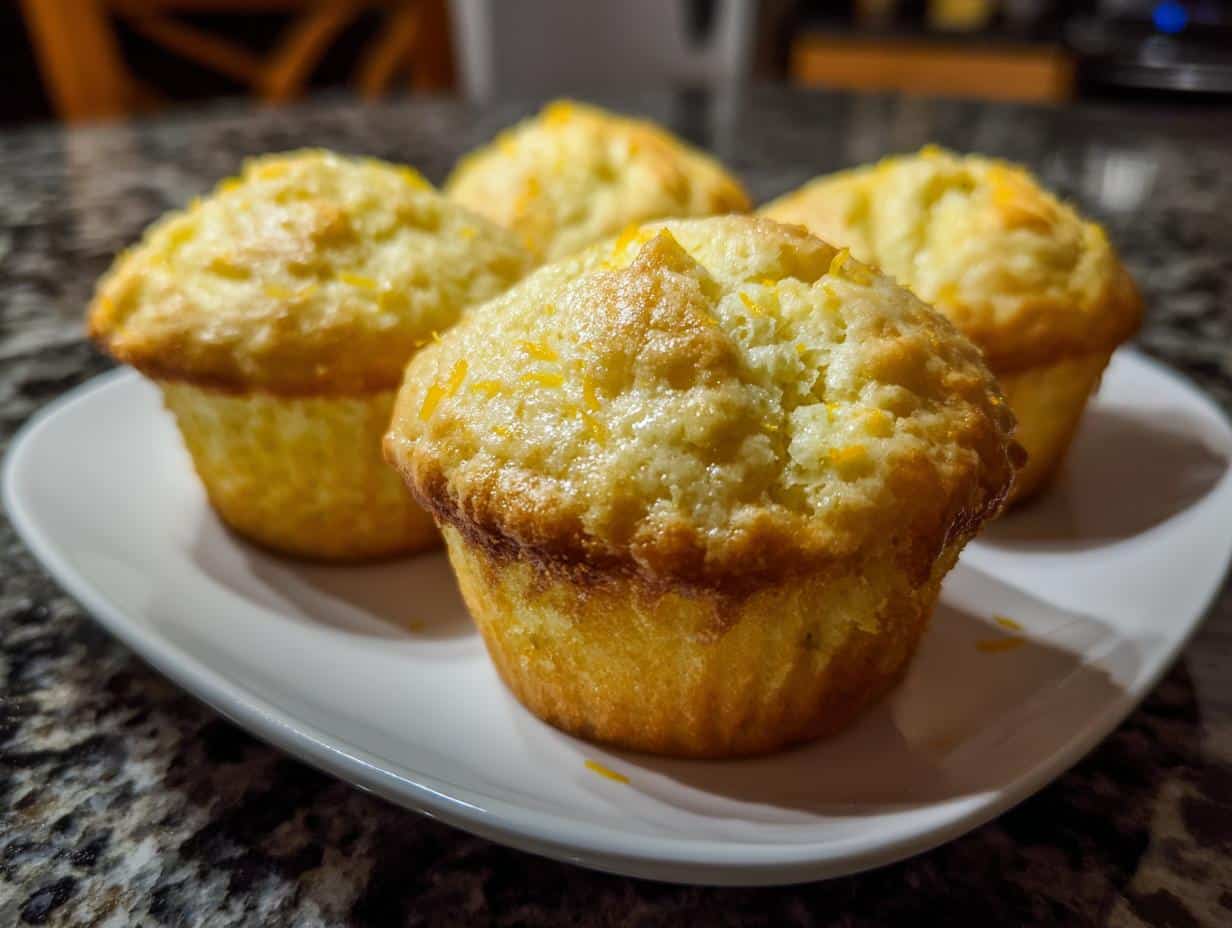 Lemon muffins - detail 4