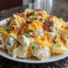 Irresistible Loaded Potato Salad with Turkey Bacon in 25 Minutes