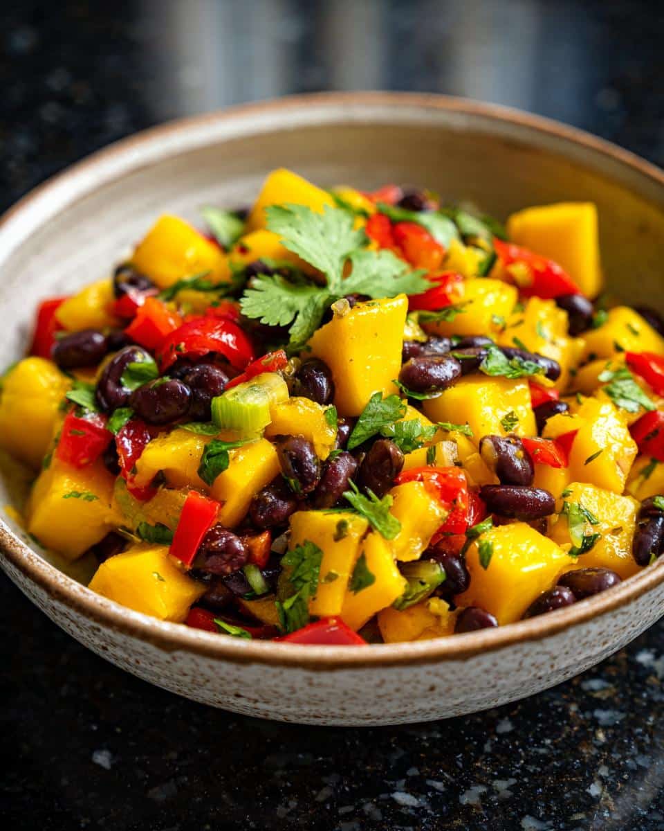 Mango cowboy caviar - detail 1