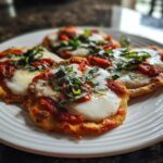 Margherita flatbread