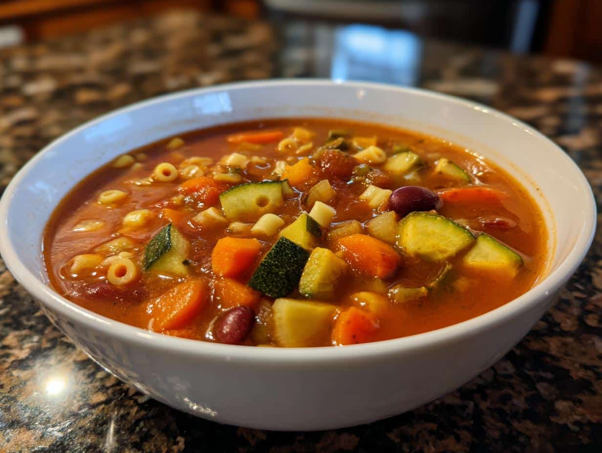 Minestrone soup