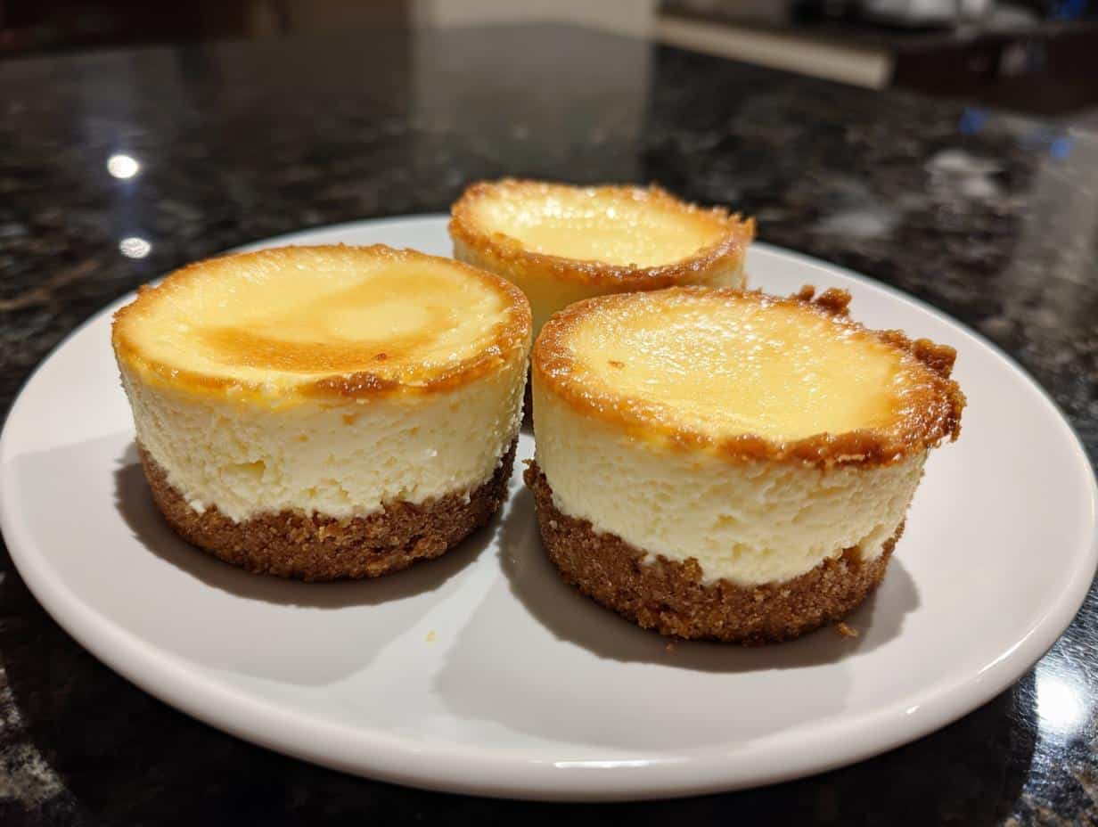 Mini cheesecakes - detail 2