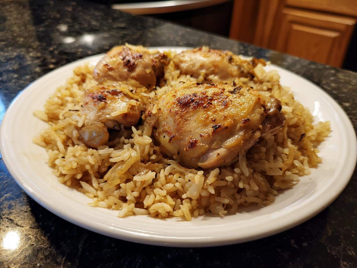One pot chicken and rice