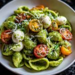 Pesto pasta salad