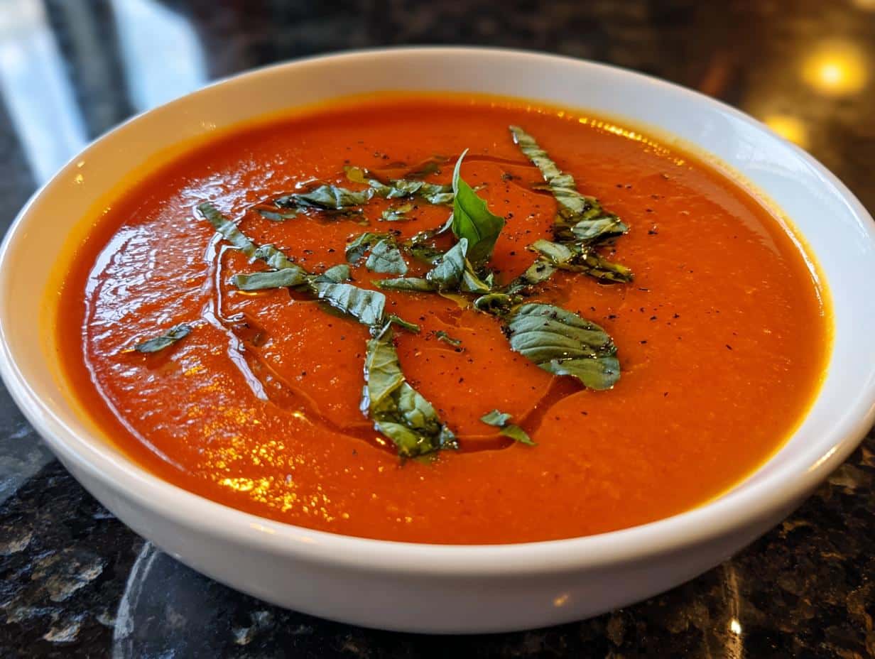 Roasted tomato soup