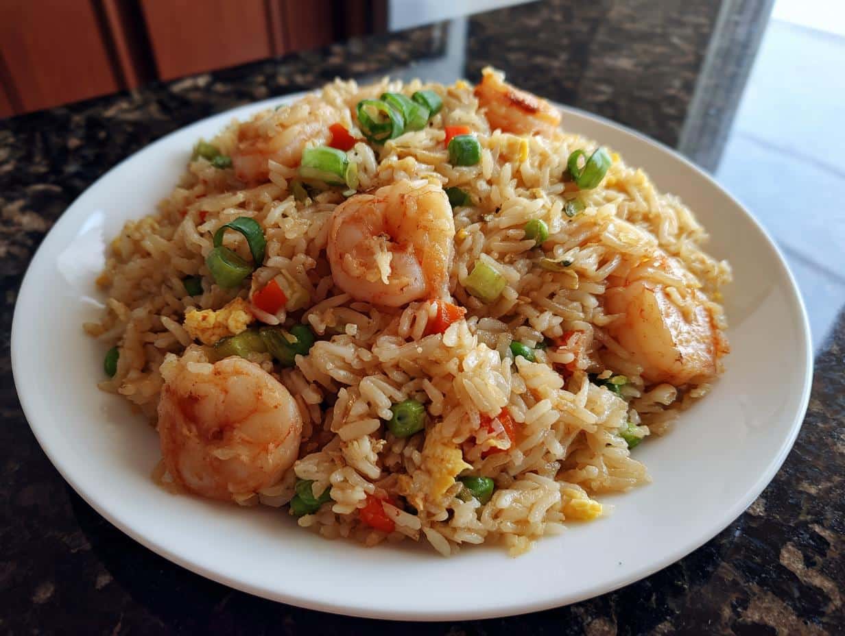 Shrimp fried rice - detail 2