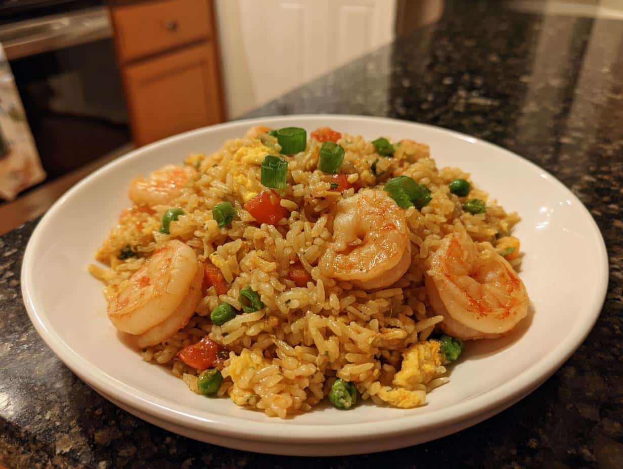 Shrimp fried rice - detail 3