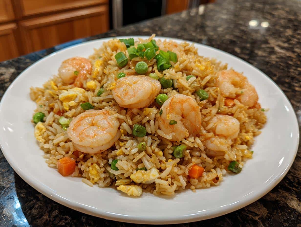 Shrimp fried rice - detail 4