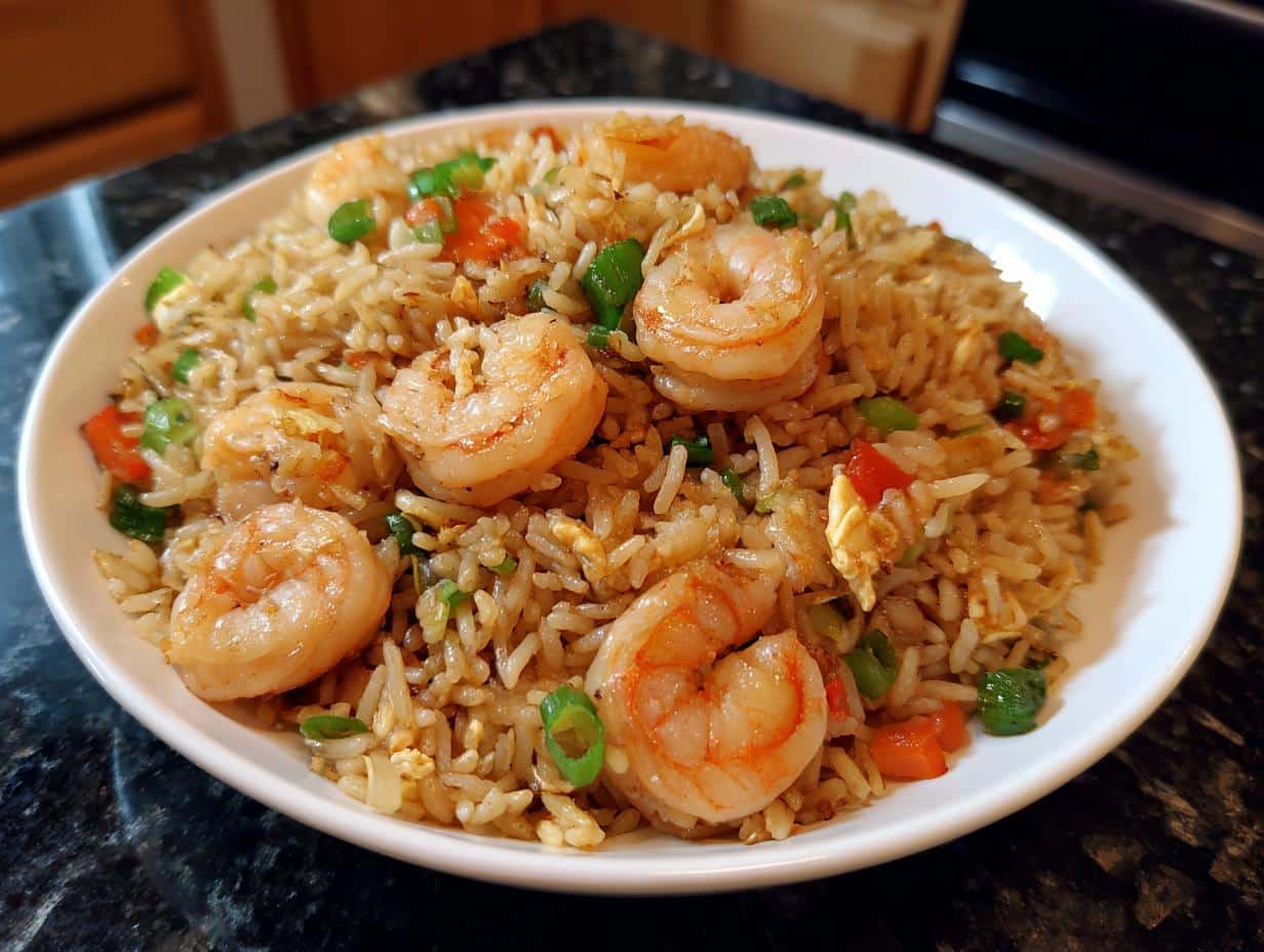 Shrimp fried rice