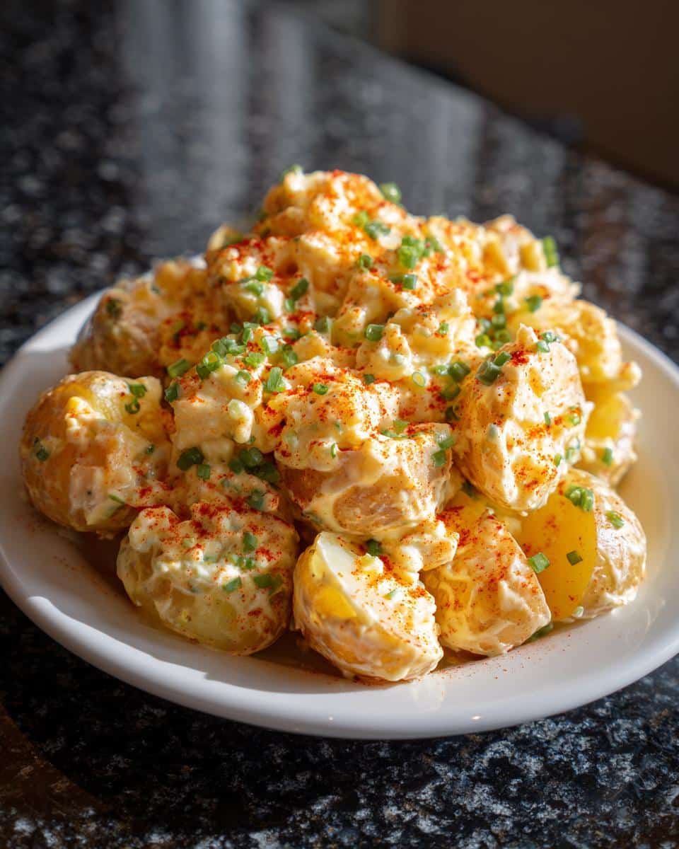 Southern potato salad - detail 1