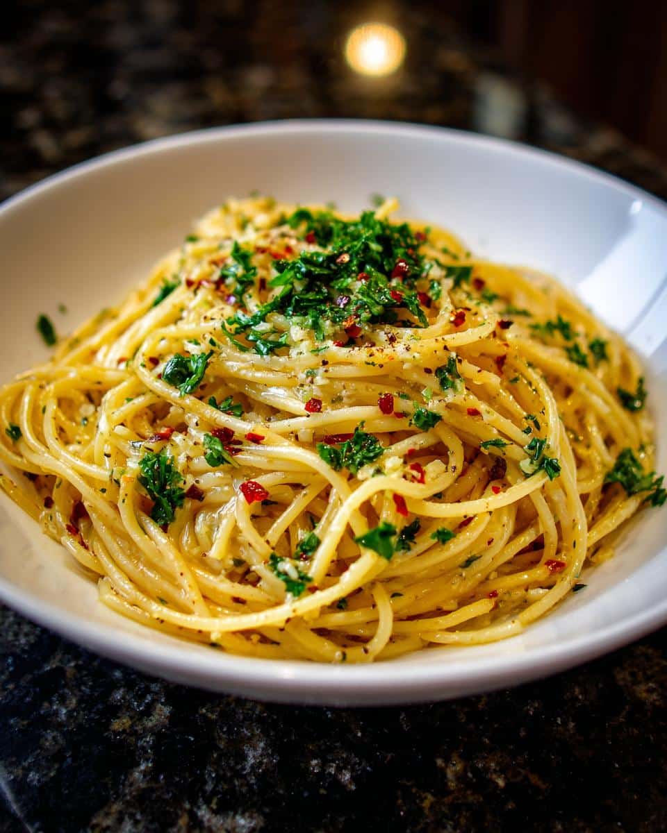 Spaghetti aglio e olio - detail 1