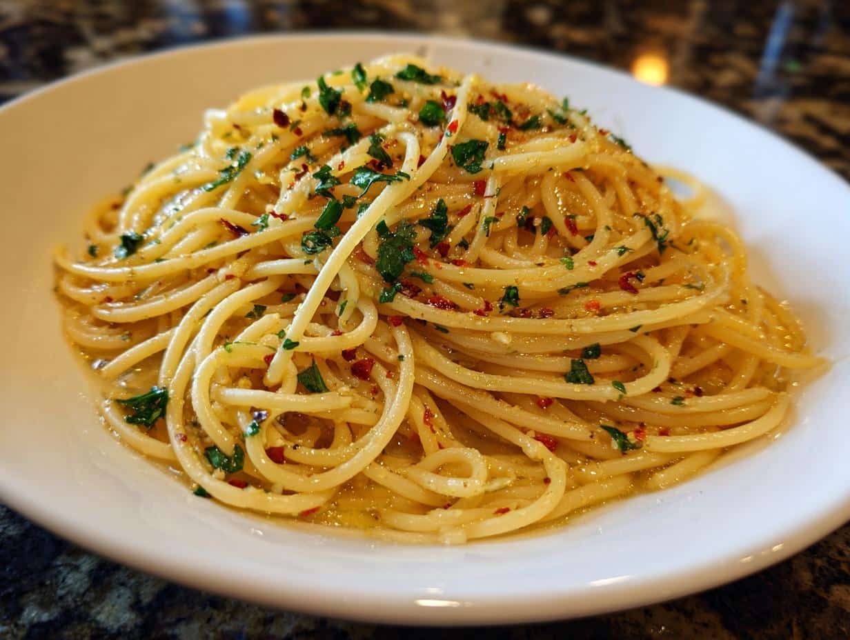 Spaghetti aglio e olio