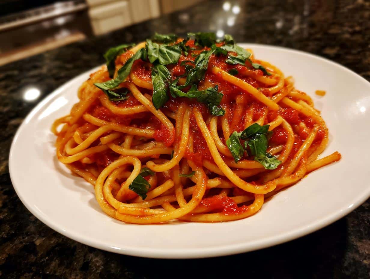 Spaghetti marinara - detail 4