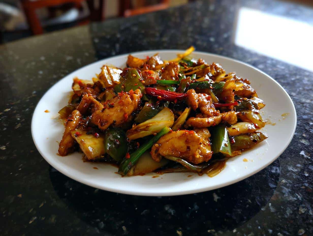 Spicy chicken stir fry - detail 3