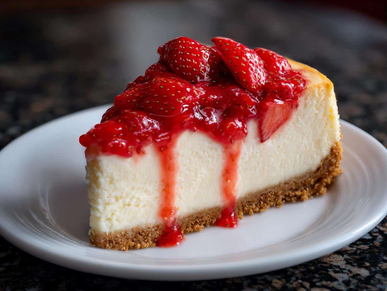 Strawberry cheesecake
