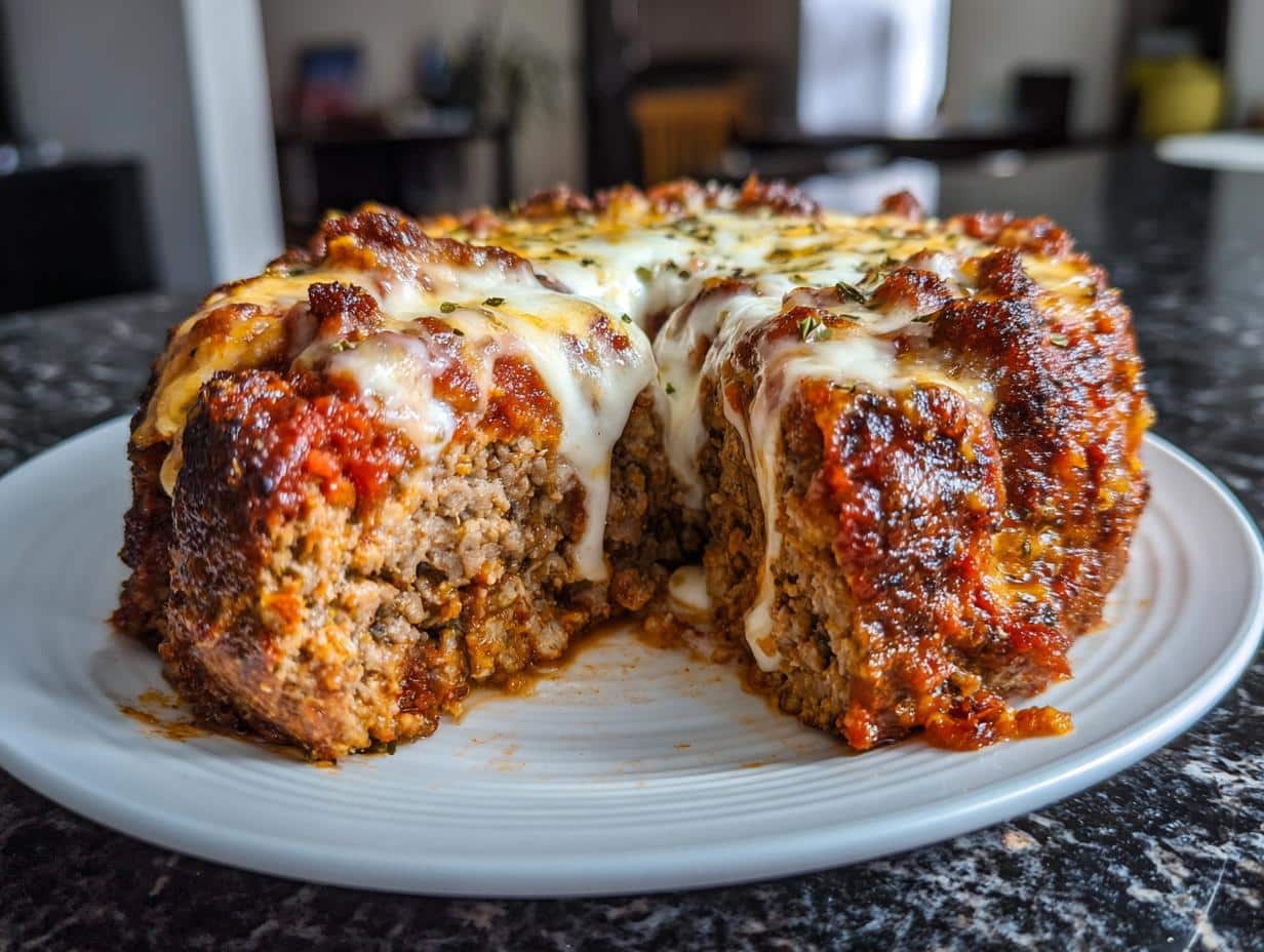 Stuffed meatloaf - detail 4